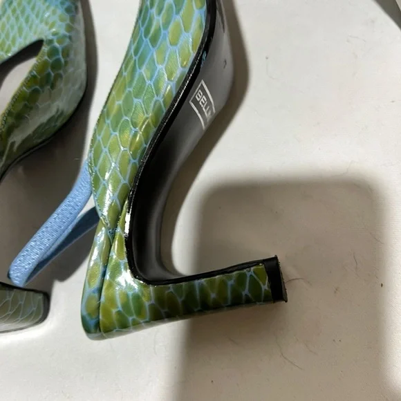 Vintage Bellini Snakeskin Women's Heels Size 5 - Picture 3 of 6